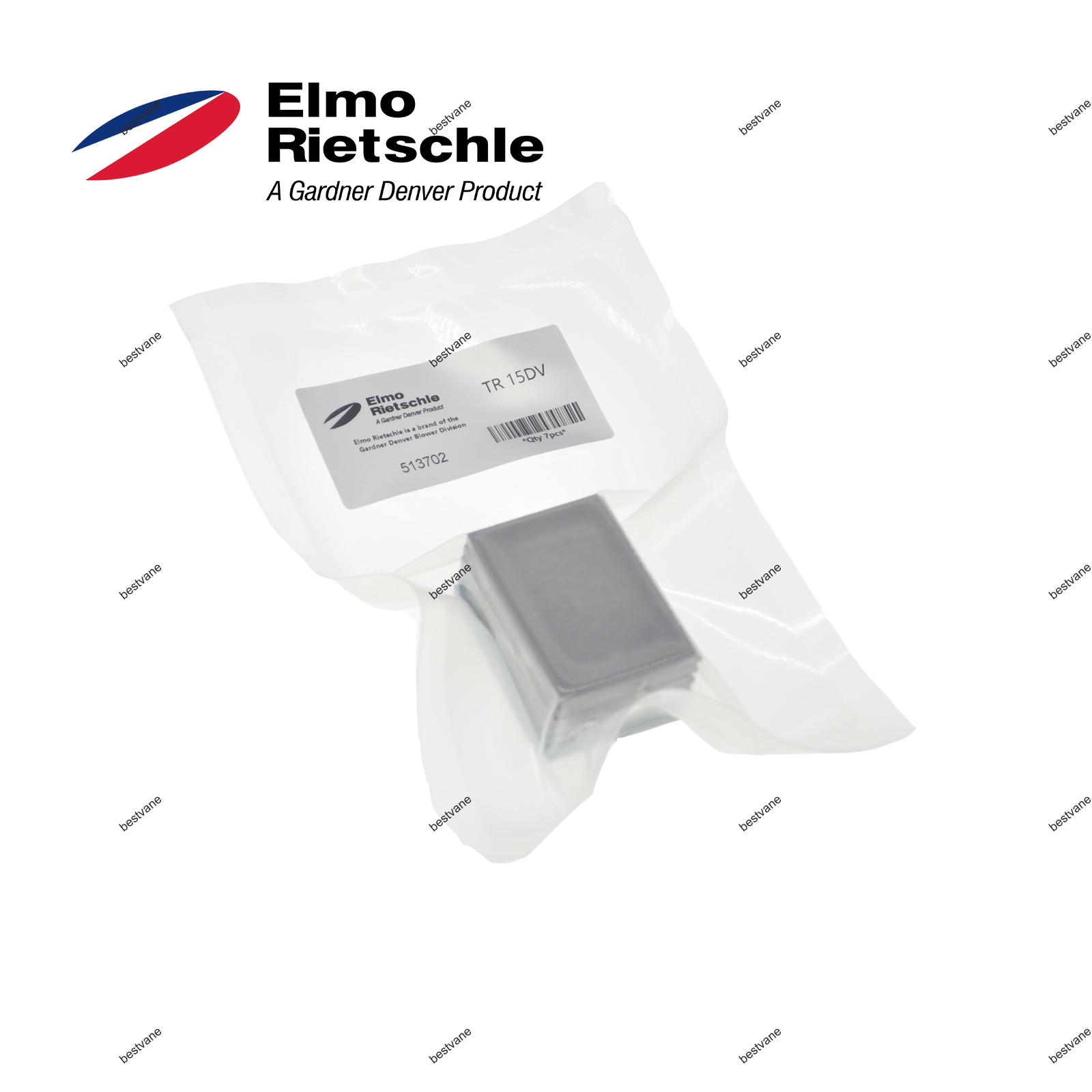 Genuine Original Elmo Rietschle Carbon Vanes 513702 7pcs